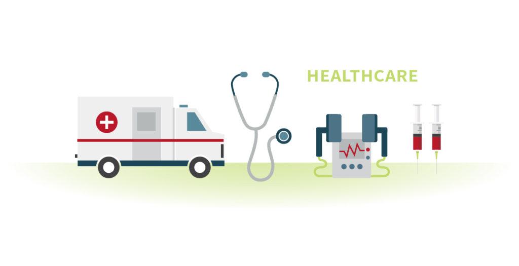 Healthcare header graphic