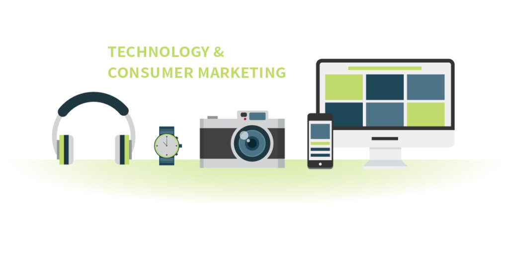 Technology and Consumer Marketing header image