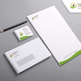 Total Wellness of NJ Branding print collateral