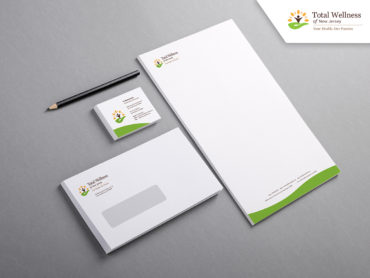 Total Wellness of NJ Branding print collateral