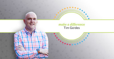 Tim Gerdes Receives Make A Difference Award