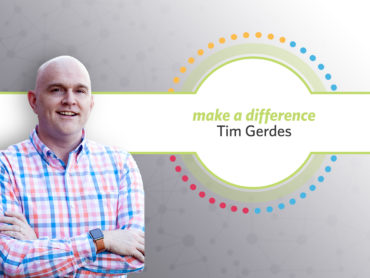 Tim Gerdes Receives Make A Difference Award