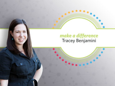 Tracey Benjamini Receives First Make A Difference Award