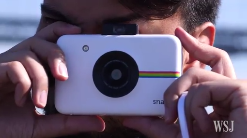 The Polaroid Snap Brings Vintage Back in The Wall Street Journal