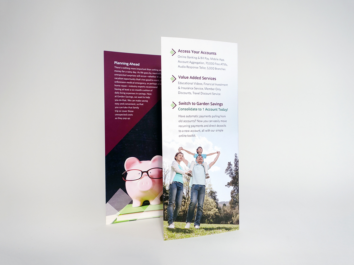 Garden Savings Federal Credit Union Brochures R J Strategic