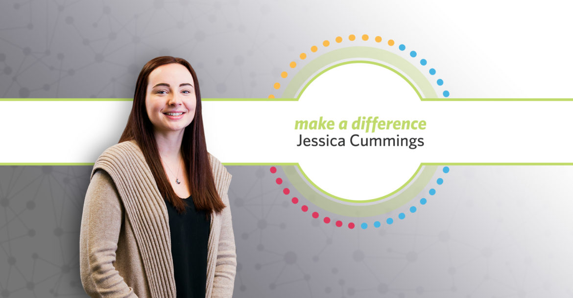 Jessica Cummings Receives Make a Difference Award