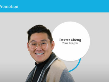 Dexter Cheng Promotion to Visual Designer