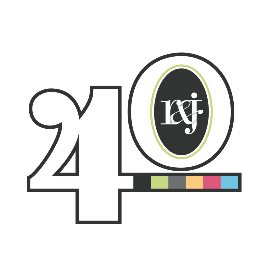 R&J-40th-Anniversary-Logo-Light