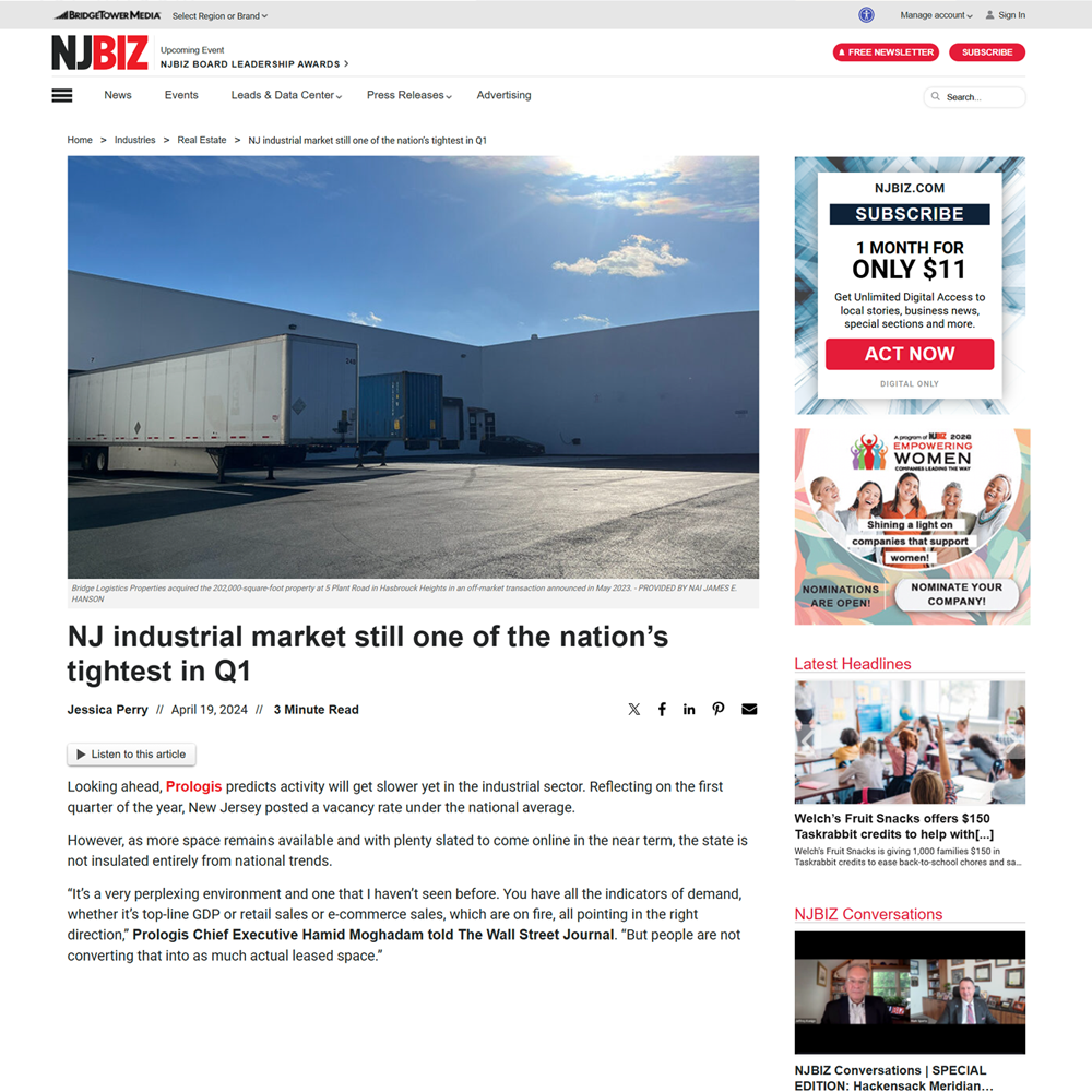 NJBIZ Placement